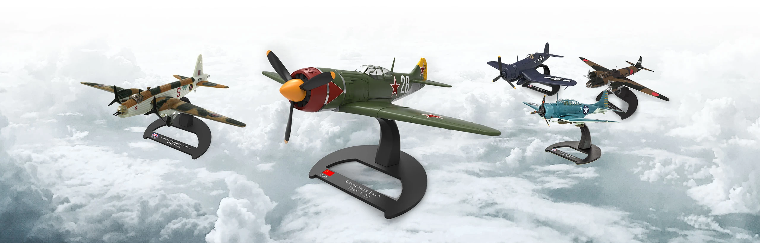 Colección Aviones II Guerra Mundial