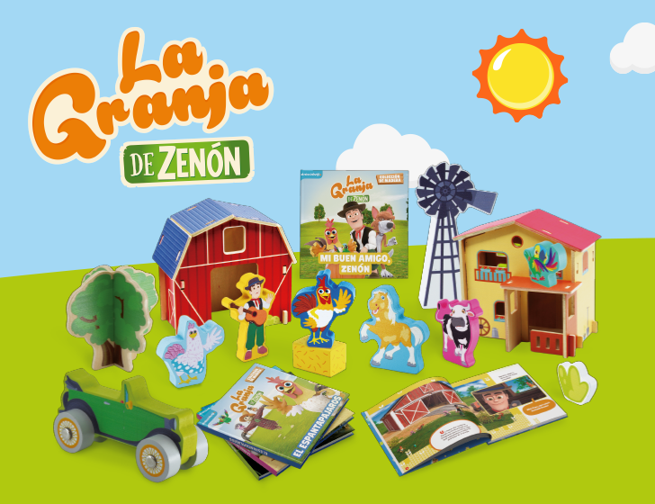 La granja de Zenón | Set Madera